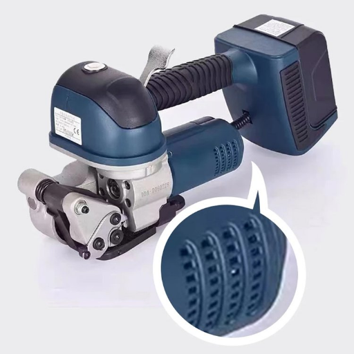 Semi-automatic strapping flow