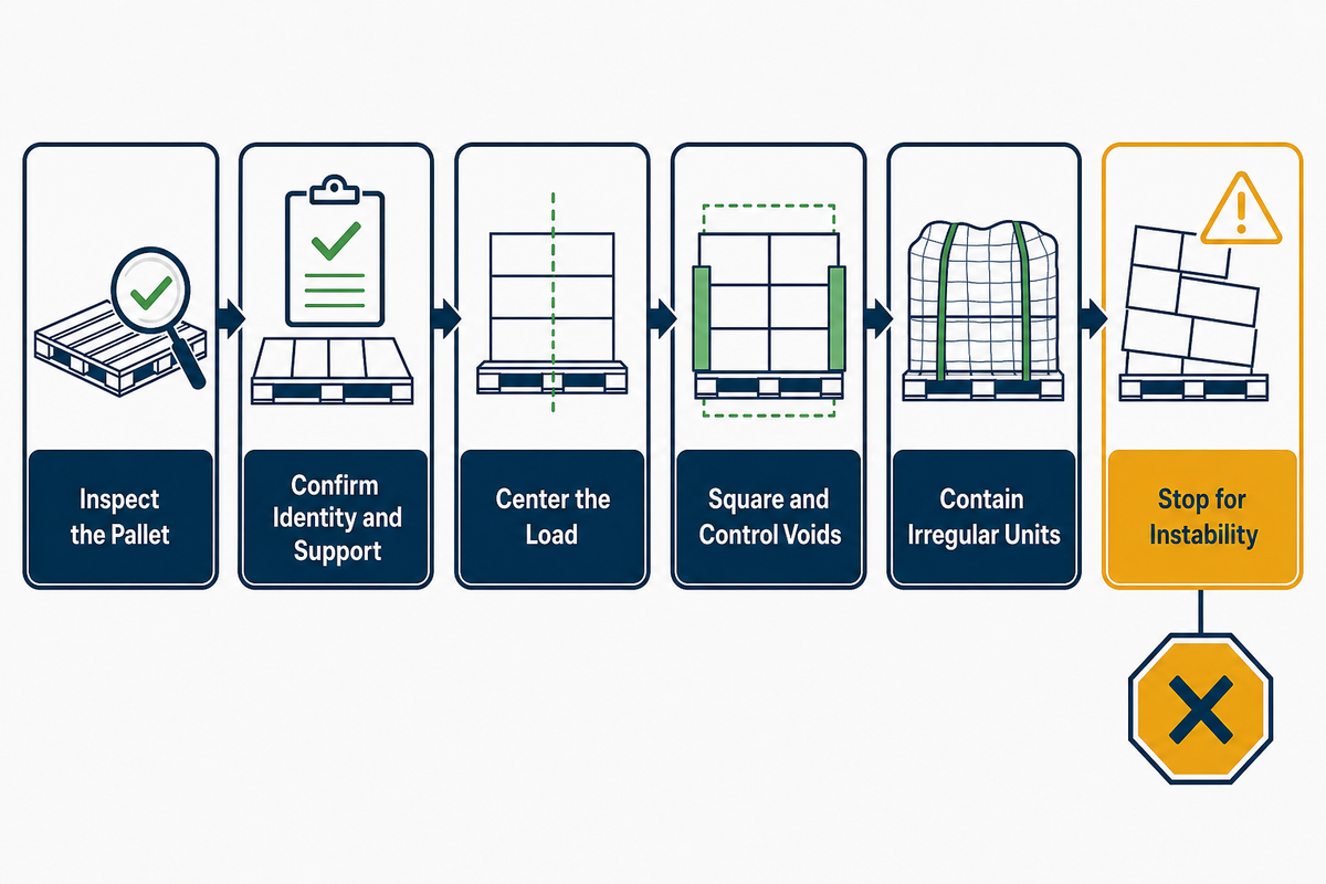 Prepare the Pallet and Stabilize the Load — UD Packaging