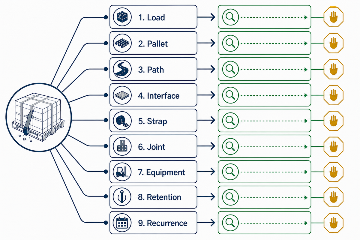 Read the 9-Symptom Pallet Restraint Failure Map — UD Packaging