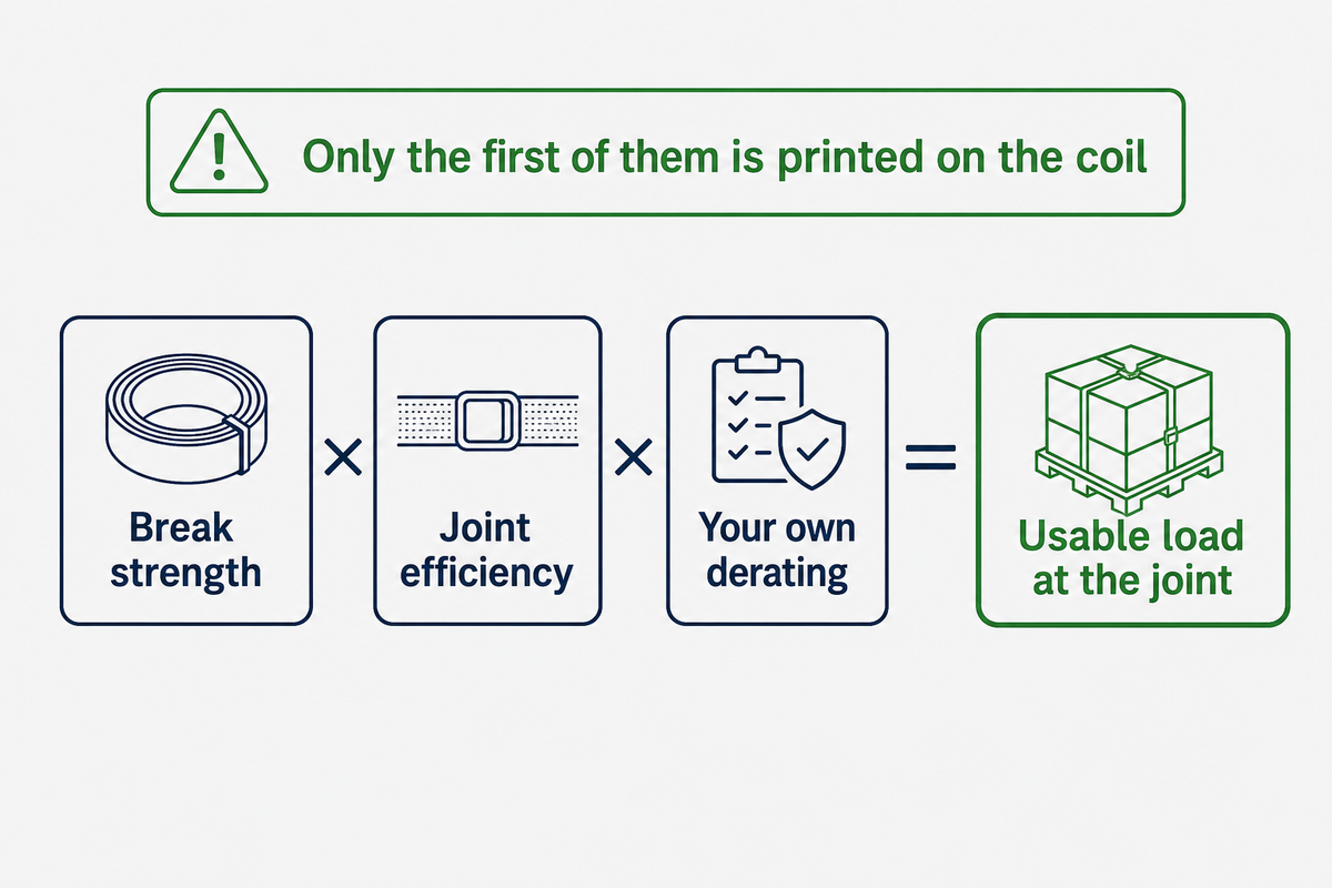 Joint Efficiency Ceiling: Why Your Seal Method Caps the Strap You Bought — UD Packaging