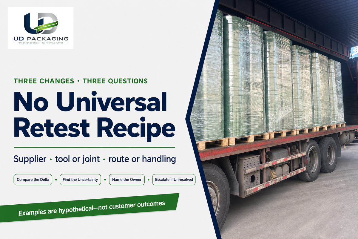 Supplier, tool and route changes reopen different package-testing questions