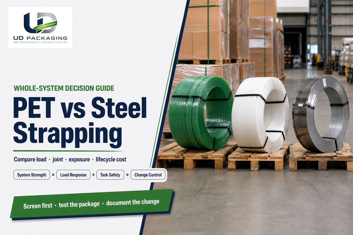 PET vs Steel Strapping: 9 Decision Checks