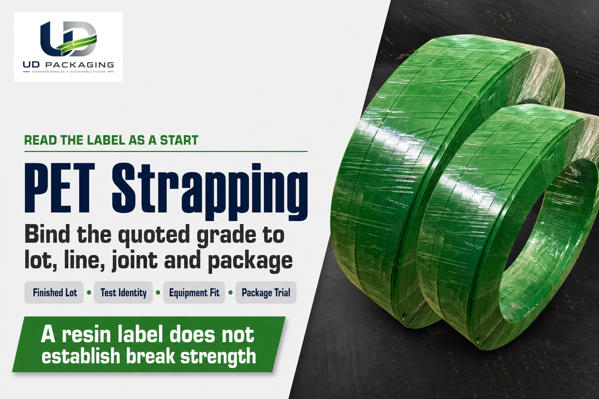 How to Read a PET Strapping Label — UD Packaging