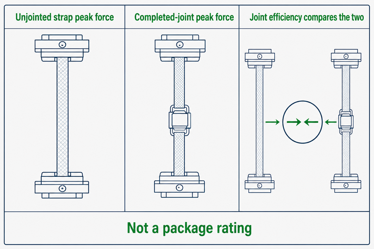 What Strapping Joint Strength Actually Measures — UD Packaging