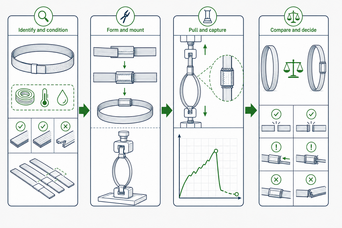 How to Run a Repeatable Strapping Joint Strength Test — UD Packaging