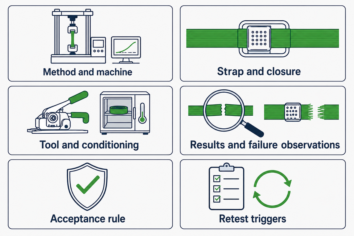 The Specimen Trace Sheet: Acceptance and Retest Plan — UD Packaging