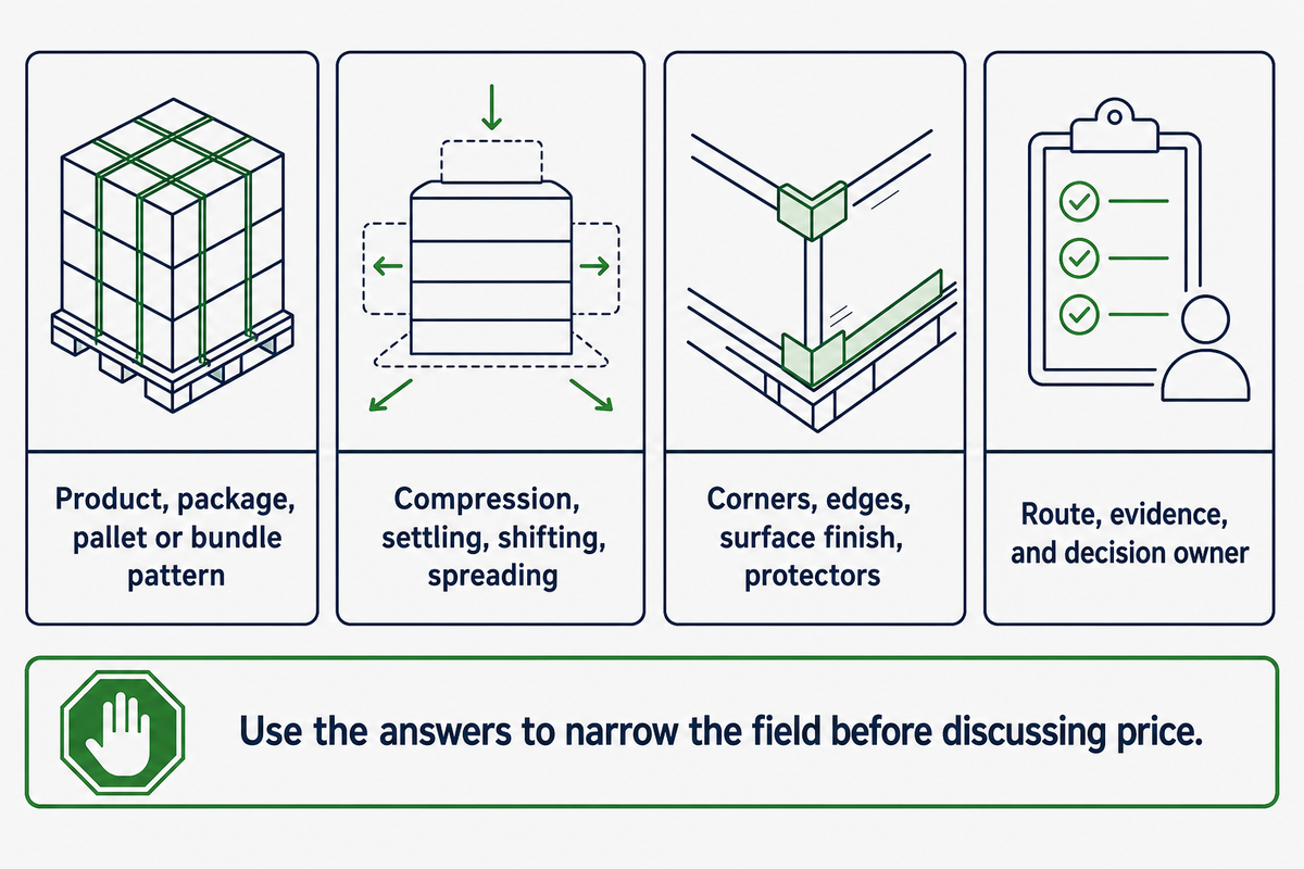 Start With the Load, Not a Material Name — UD Packaging