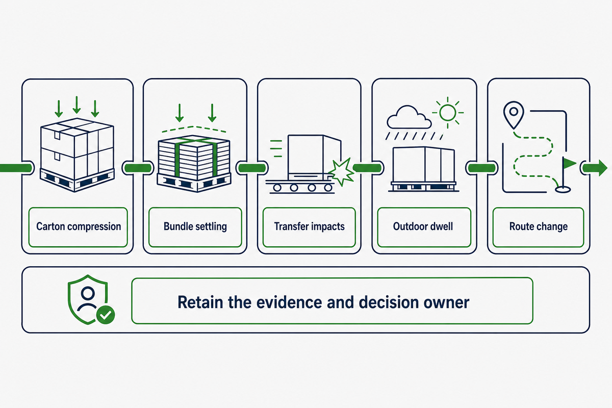 Match Tension Recovery to Settling, Shock, Storage, and Route — UD Packaging