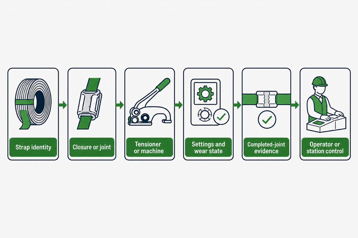 Confirm Seal, Buckle, Tool, and Machine Compatibility — UD Packaging