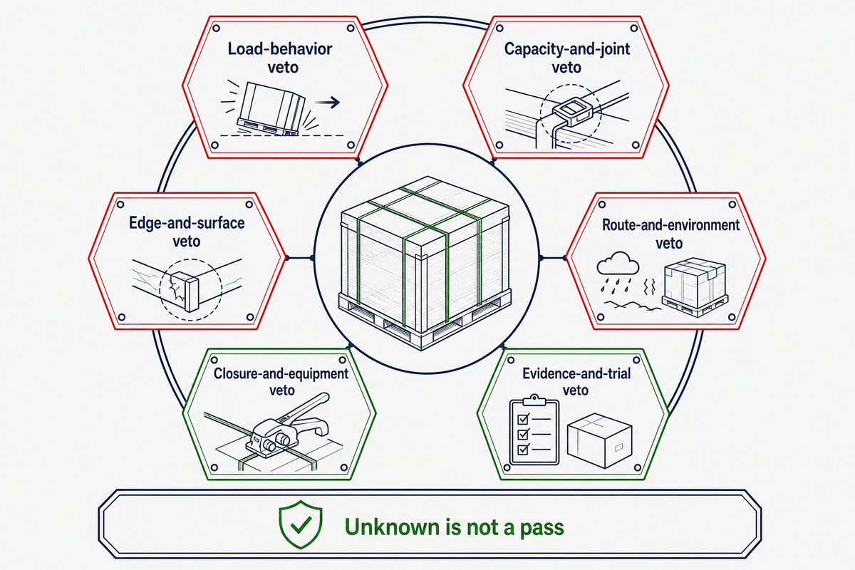 Use the 6-Veto Strap Selection Framework — UD Packaging