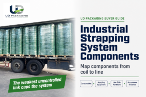 Industrial strapping system components buyer guide for consumables, equipment and line hardware