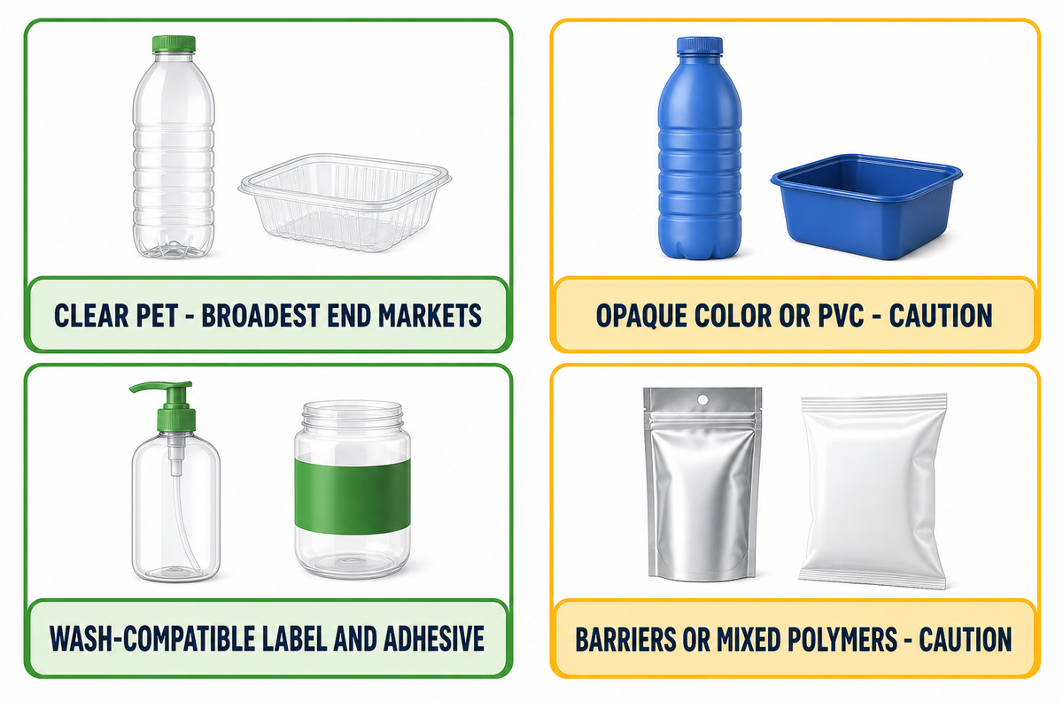 What Makes PET Easier or Harder to Recycle