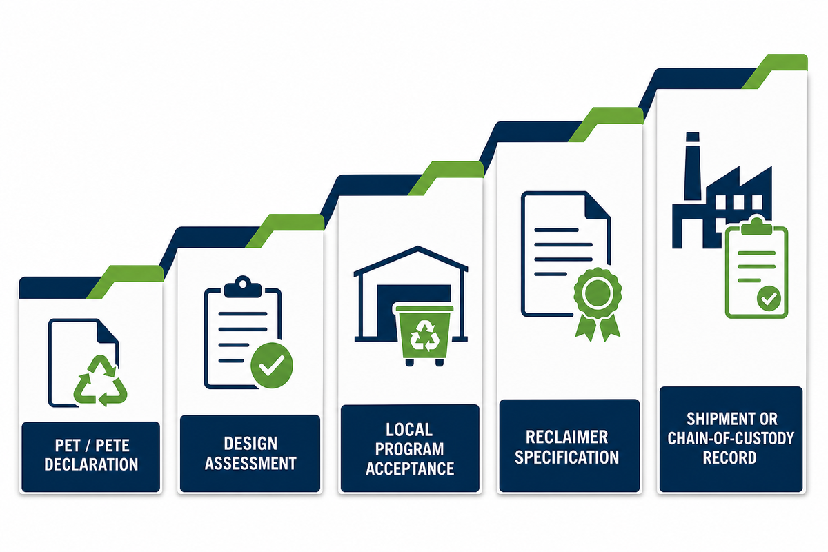 A Buyer Evidence Ladder for Recyclability Claims