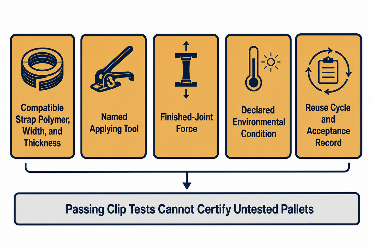 Evidence gaps that should postpone a plastic or metal strapping clip switch