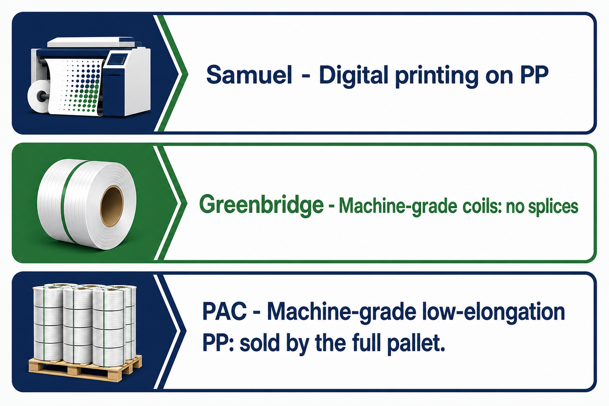 Global and North American PP Strapping Producers — UD Packaging