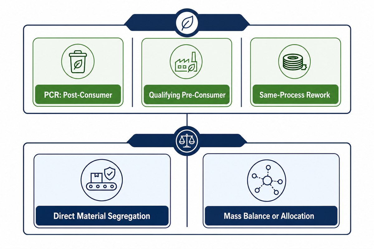 PCR, Pre-Consumer Material, and Rework Need Different Questions — UD Packaging