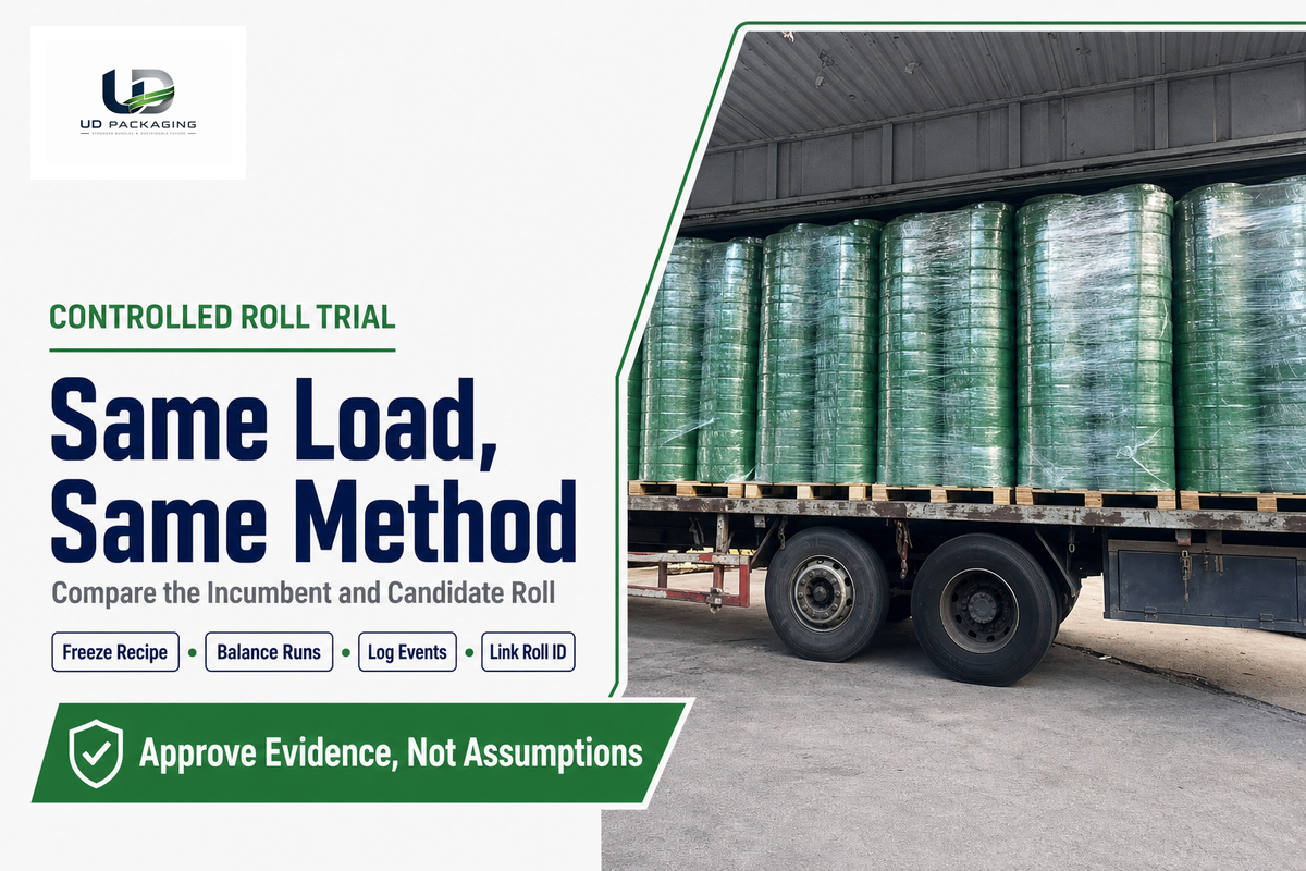 The Same-Load Roll Trial Protocol: 5 Controlled Steps — UD Packaging
