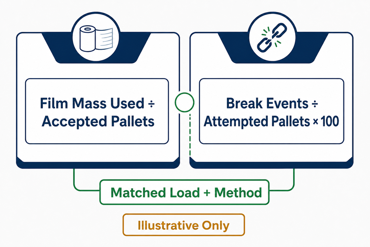 Compare Film per Accepted Pallet, Not Roll Price Alone — UD Packaging