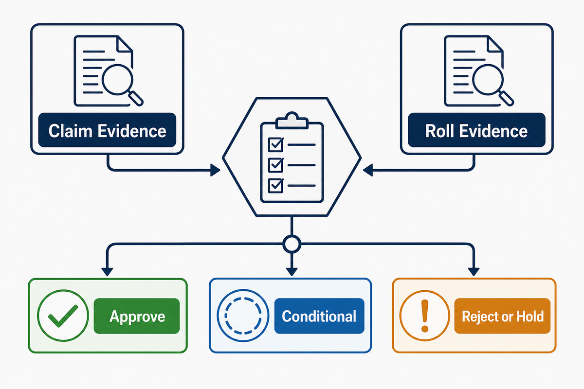 Use a Three-Outcome Decision Matrix — UD Packaging