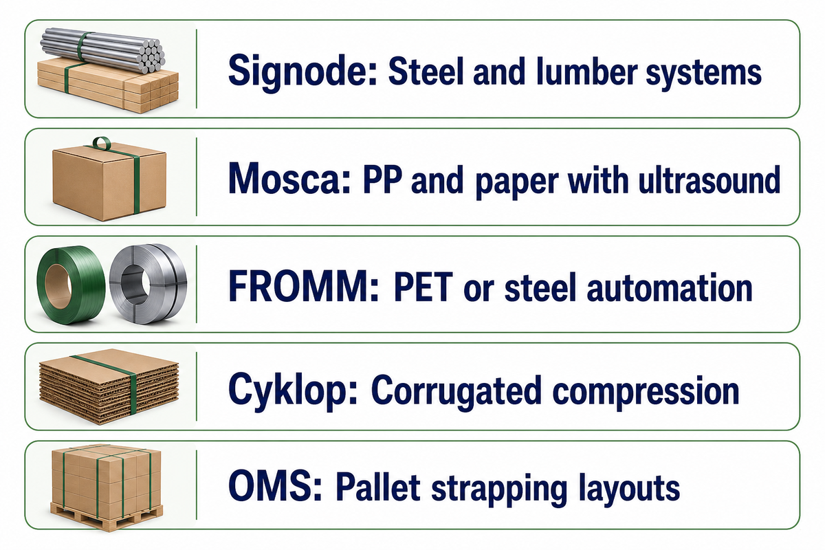 Global Industrial Strapping System Manufacturers — UD Packaging