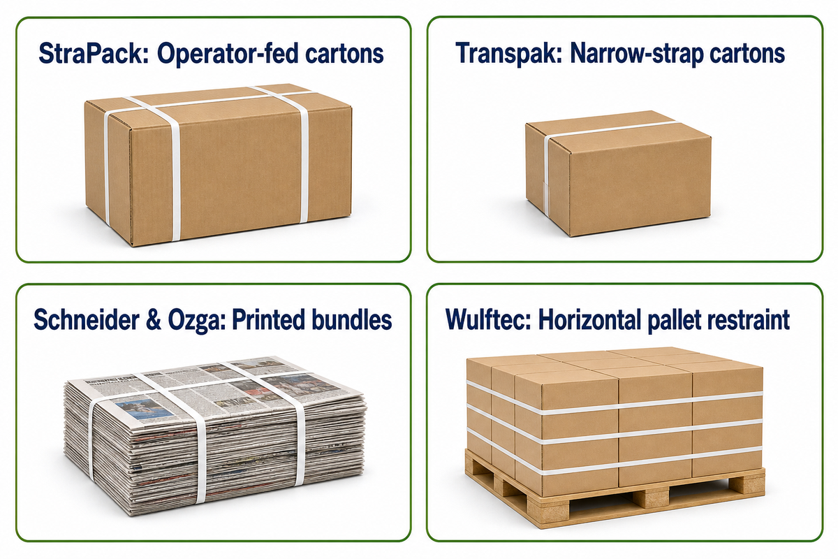 Automatic Strapping Specialists for Cartons and Pallets — UD Packaging