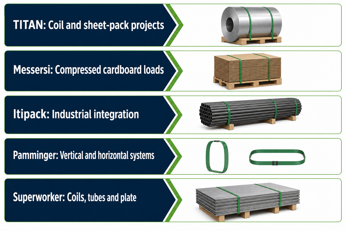 Pallet and Heavy-Load Strapping Manufacturers — UD Packaging