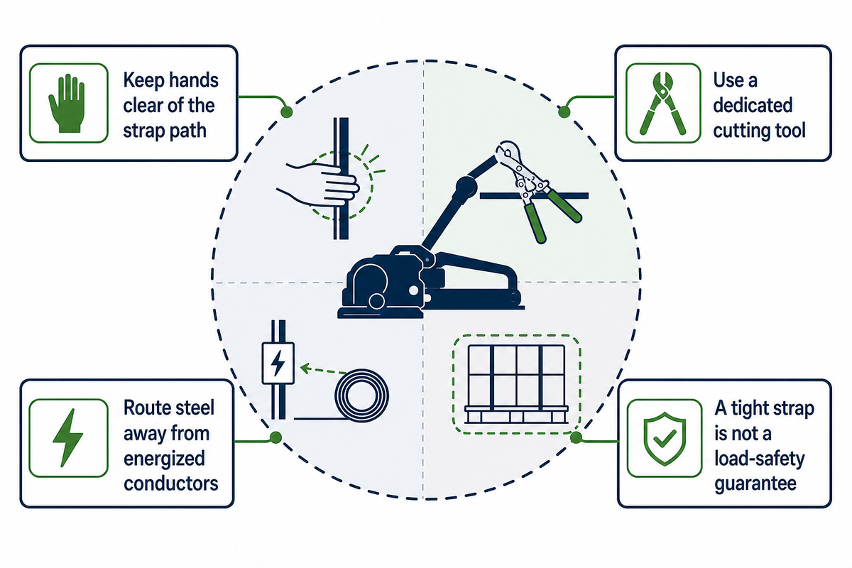 Strapping Tensioner Safety: What Actually Goes Wrong — UD Packaging