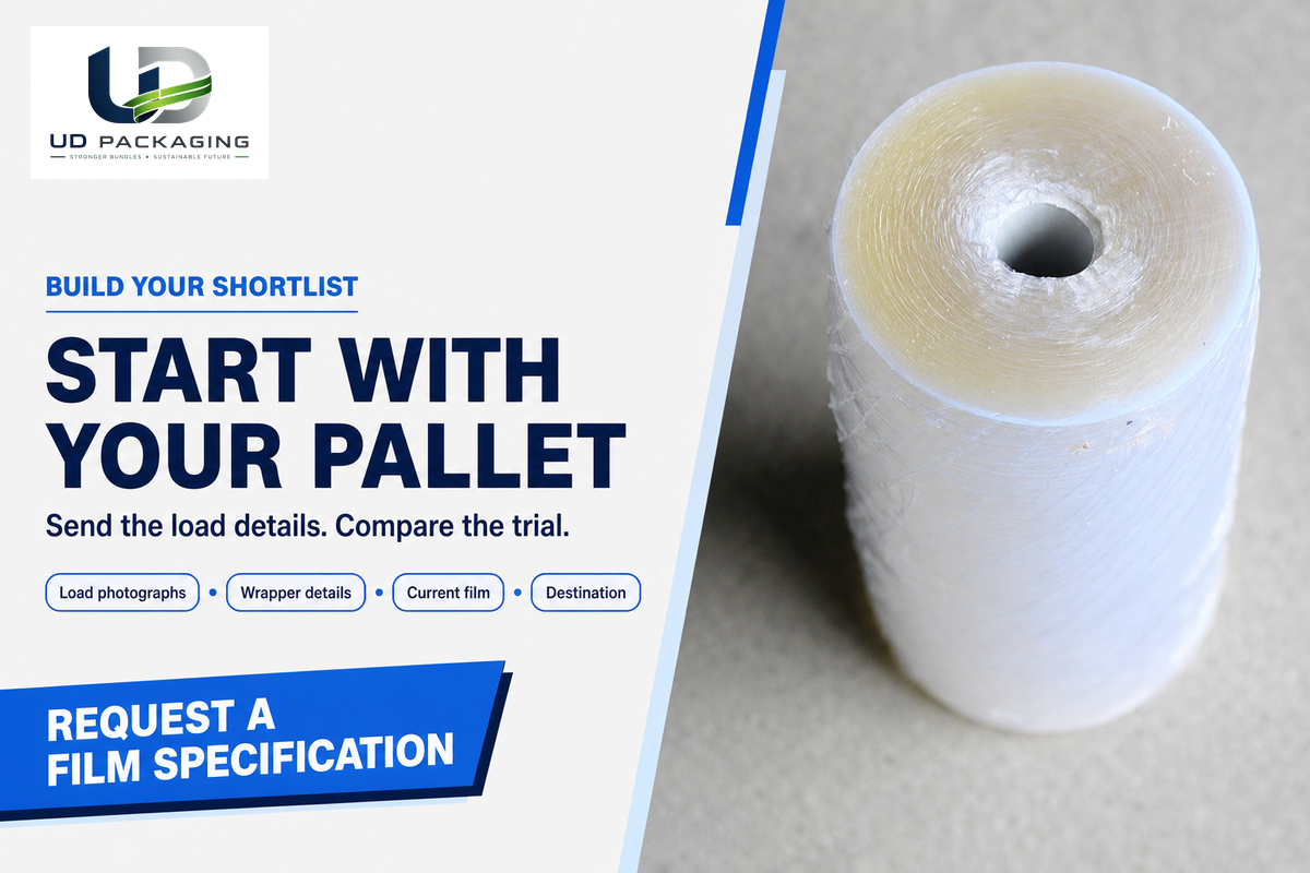 Arme una lista de opciones según su pallet — UD Packaging