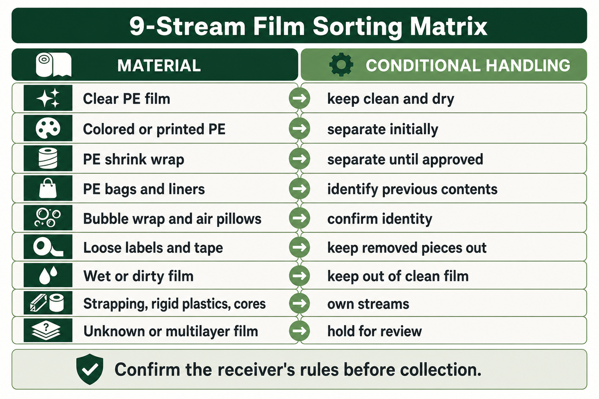 Sort Used Stretch Film Before It Becomes Mixed Waste — UD Packaging