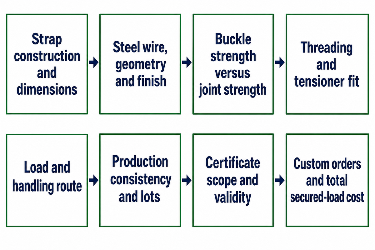 How to Choose a Wire Strapping Buckle Manufacturer — UD Packaging