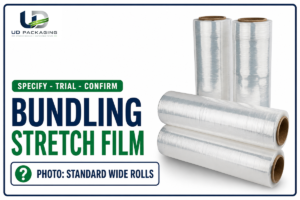 Bundling Stretch Film: 3-Inch or 5-Inch Rolls?