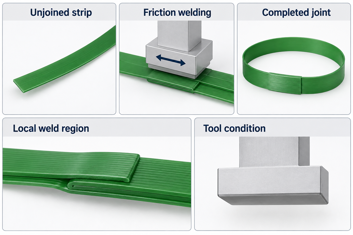 Recycled PET strapping: Why the Tool and Joint Change the Result