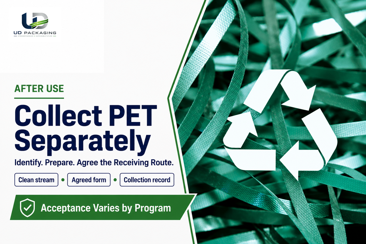 Recycled PET strapping: Can Used PET Strapping Be Recycled Again?